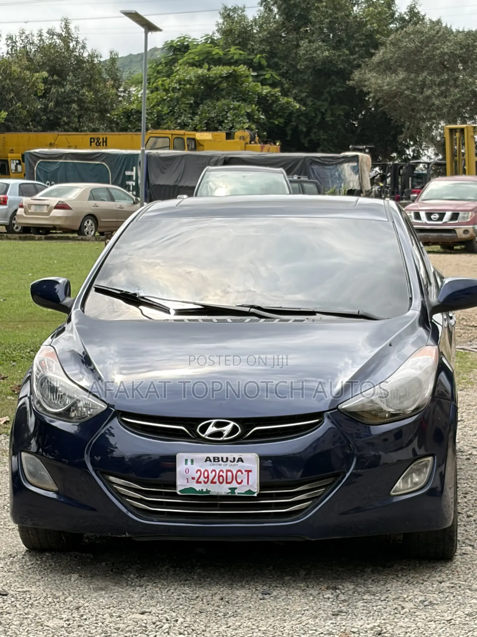 Hyundai Elantra 2013 Blue