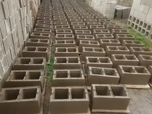 Well Mixed and Vibrated Concrete Block