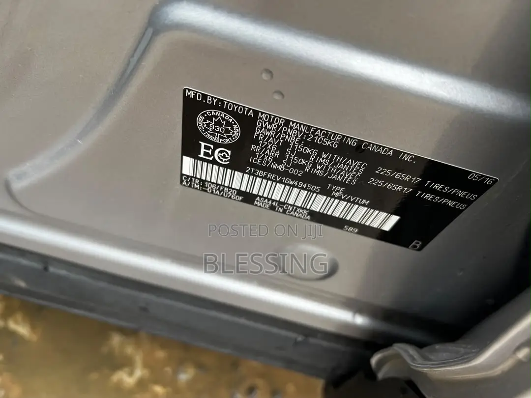 Toyota RAV4 2016 Gray