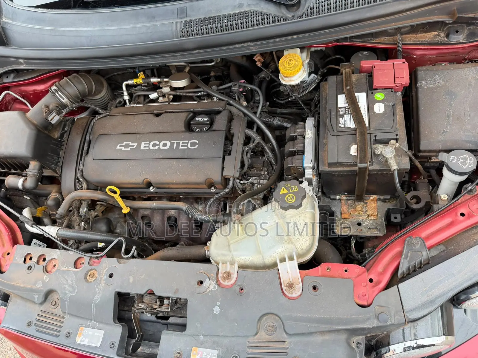 Chevrolet Sonic 2013 Red
