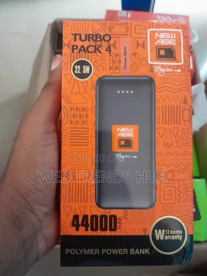 NewAge 44,000mAh Powerbank 22.5W Turbo Pack 4