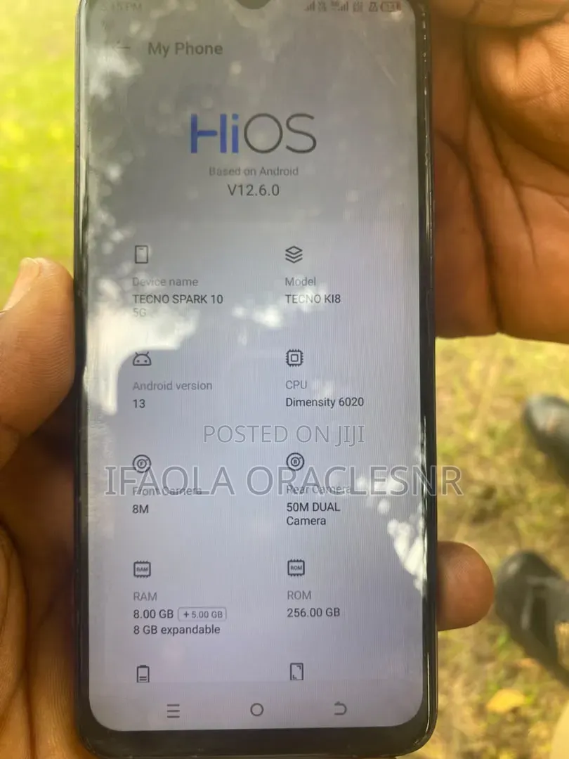 Tecno Spark 10 5G 256 GB Blue