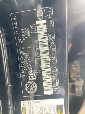 Toyota Corolla 2007 Black