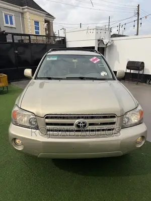 Toyota Highlander Limited V6 2005 Gold