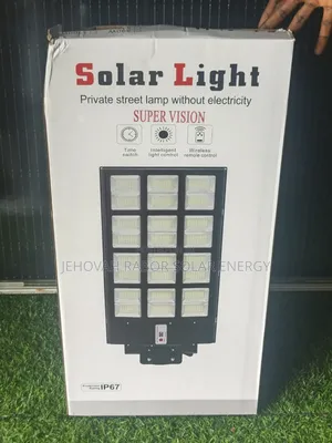 3000 Watts Solar Security Street Light