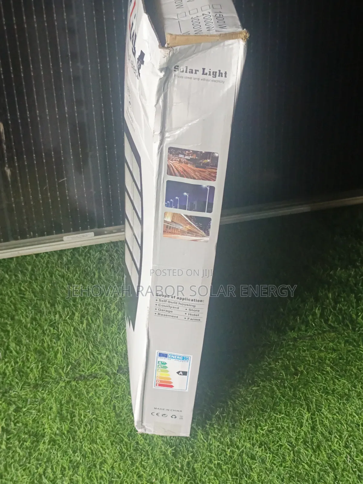 3000 Watts Solar Security Street Light