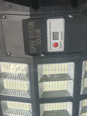 3000 Watts Solar Security Street Light