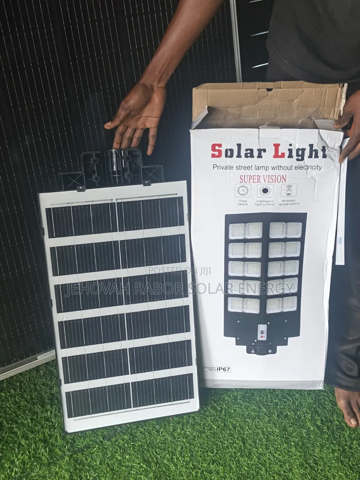 3000 Watts Solar Security Street Light