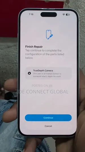 iPhone 16 Plus Icloud Screen