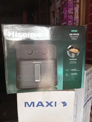 Hisense Air Fryer 8liters Model.H08AFBK1S1