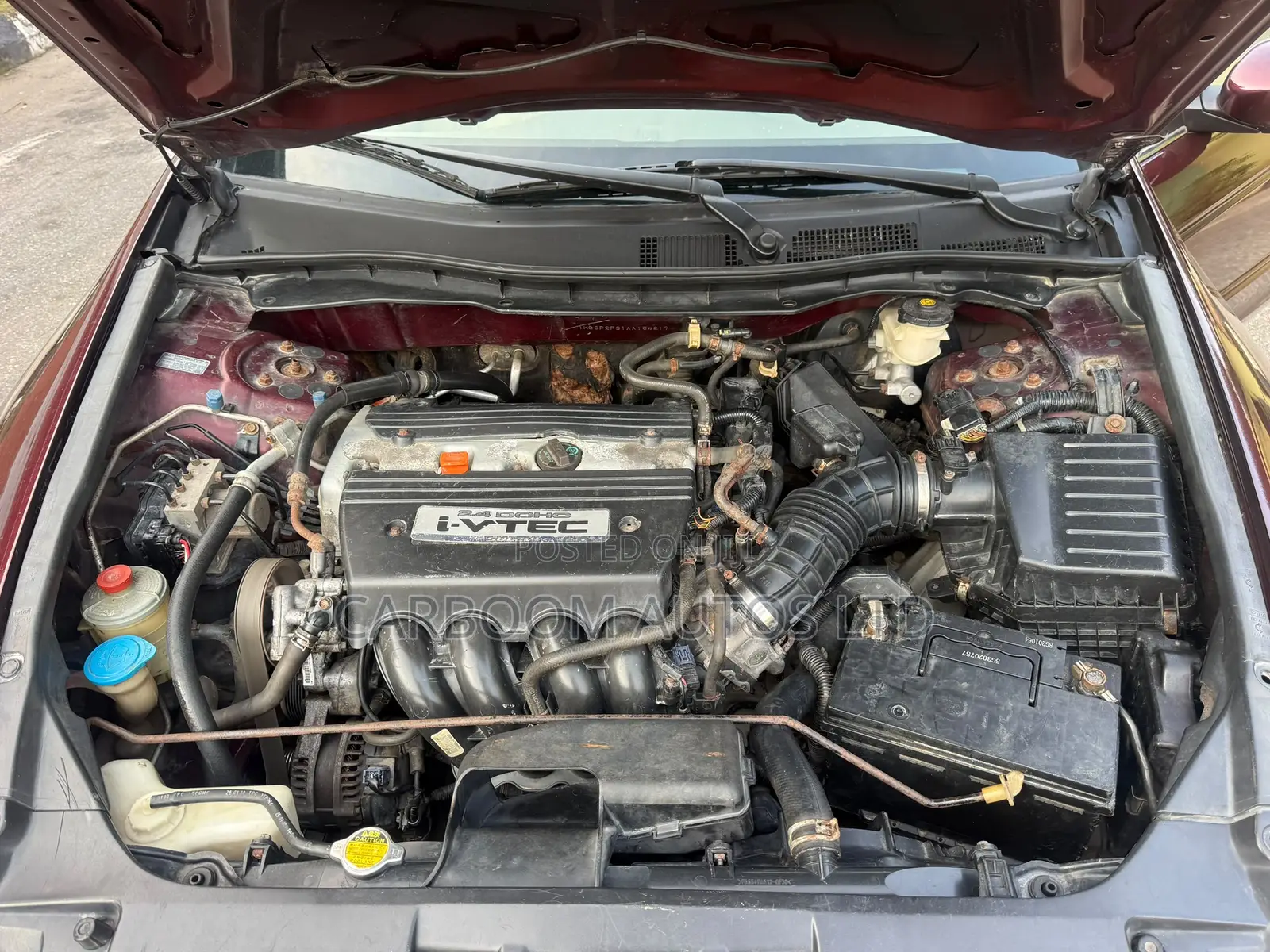 Honda Accord 2010 Red