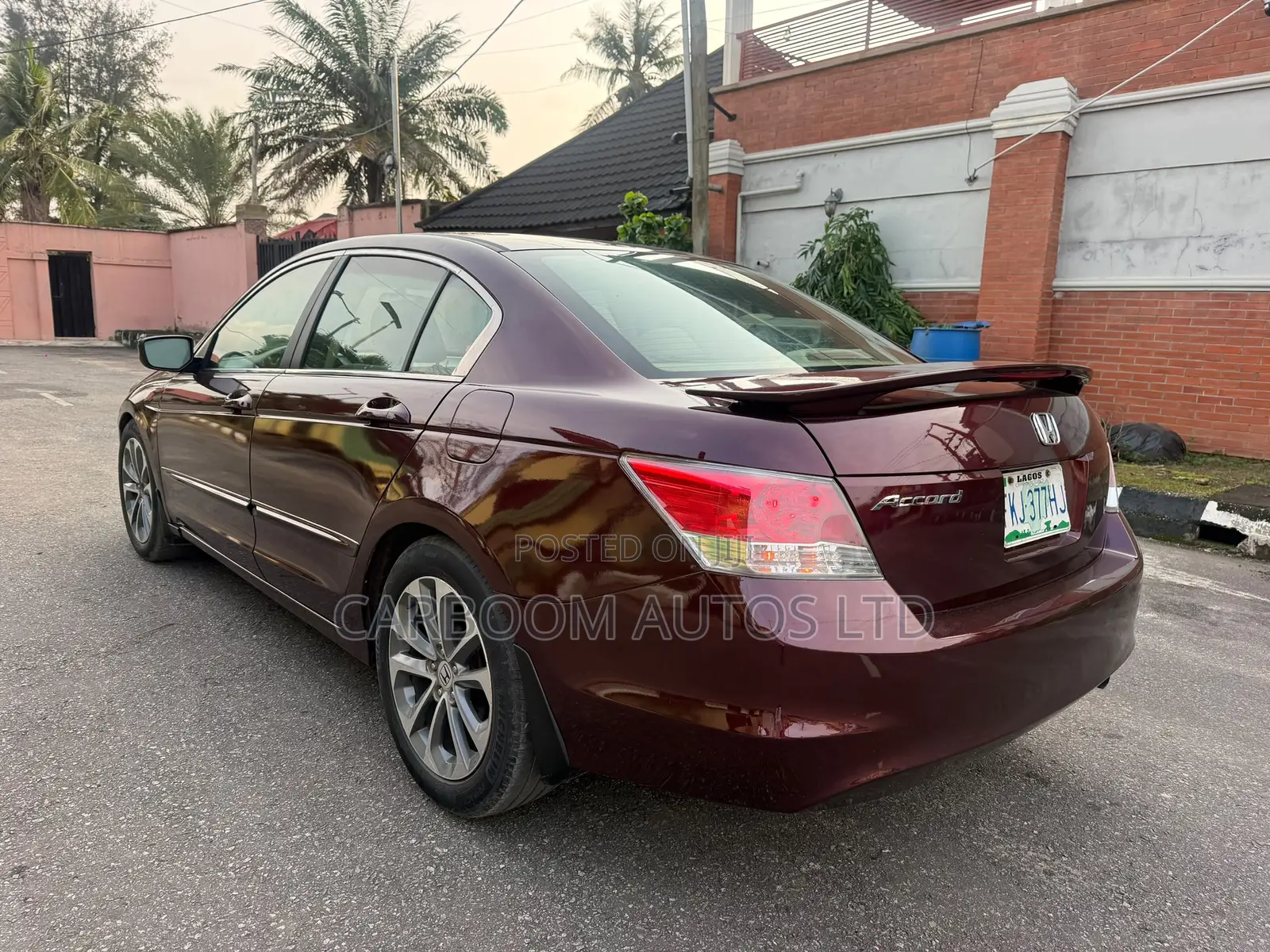 Honda Accord 2010 Red