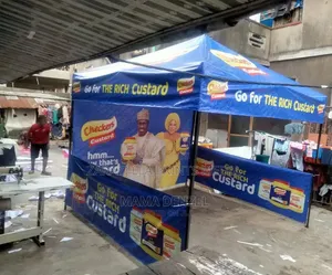 Fully Branded Collapsible Gazebo Production