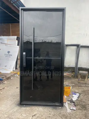 Black Pivot Turkey Door 4 by 9ft