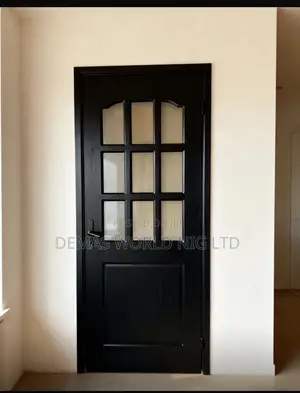 Kitchen Black Door 900 by 2100
