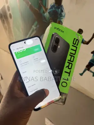 New Infinix Smart 10 64 GB Black