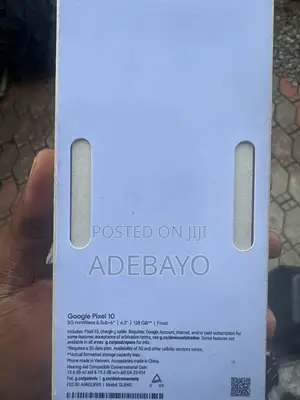 New Google Pixel 10 128 GB Gray