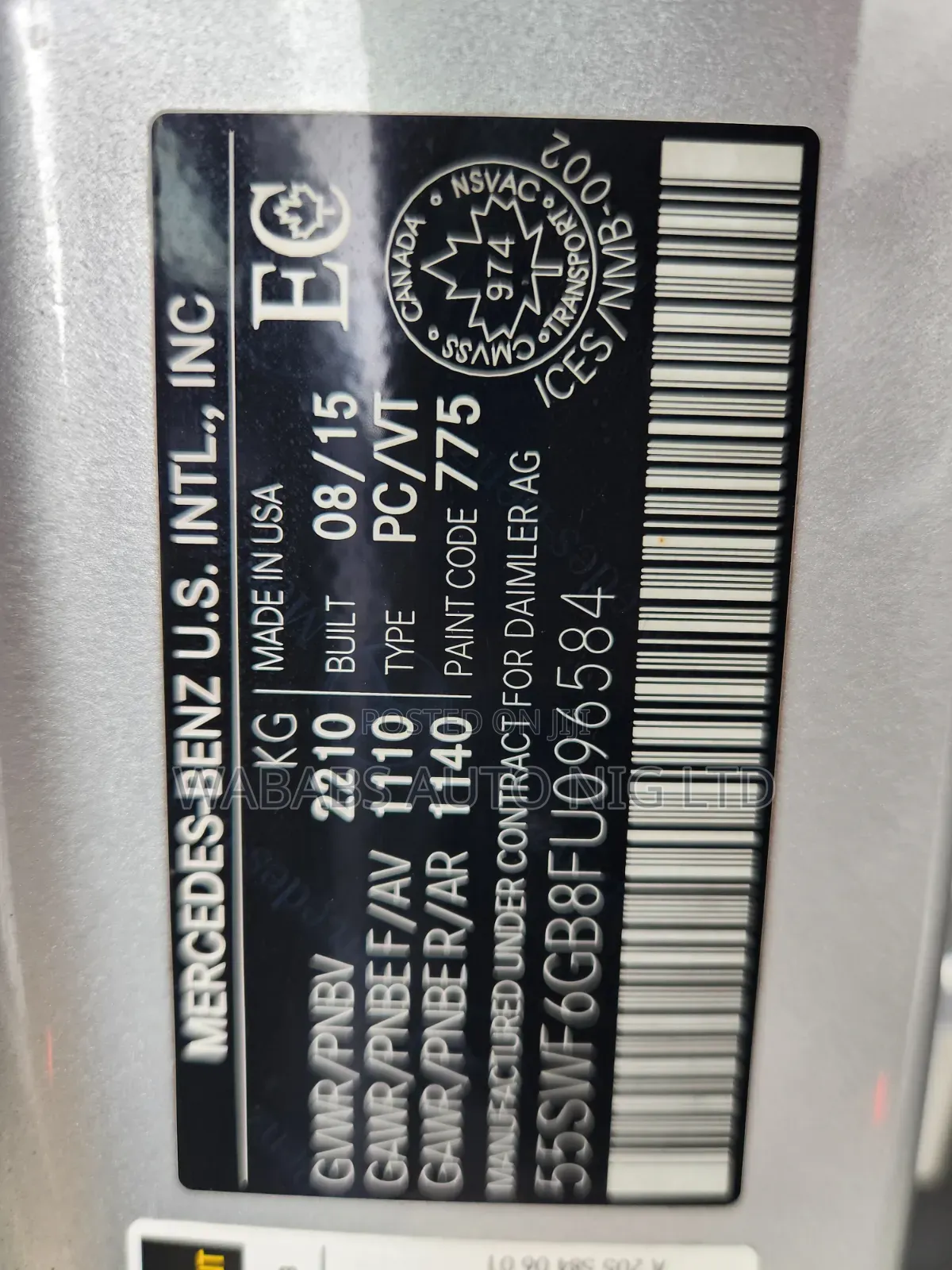 Mercedes-Benz C400 2016 Silver