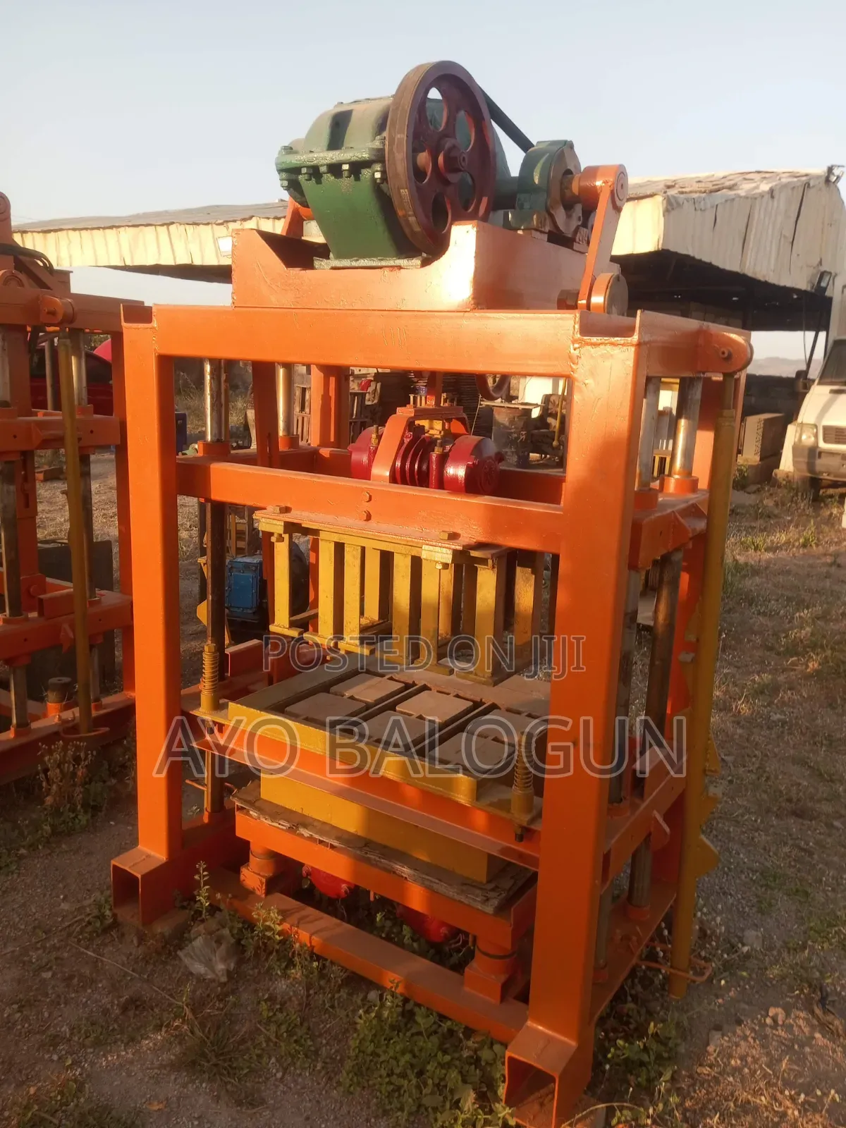 Concrete Block Machine