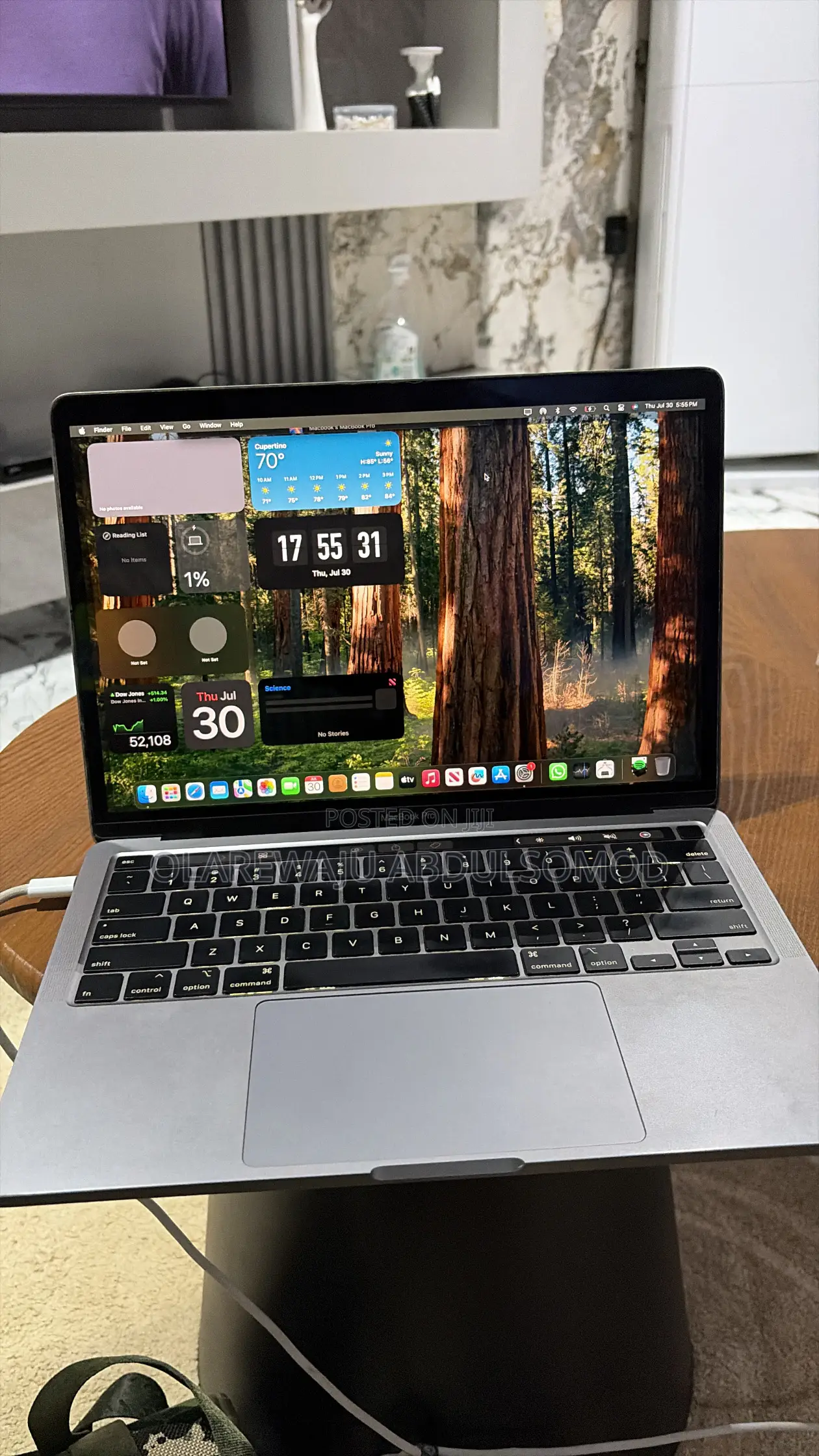 Laptop Apple MacBook Pro 2020 8GB Intel Core i5 SSD 512GB