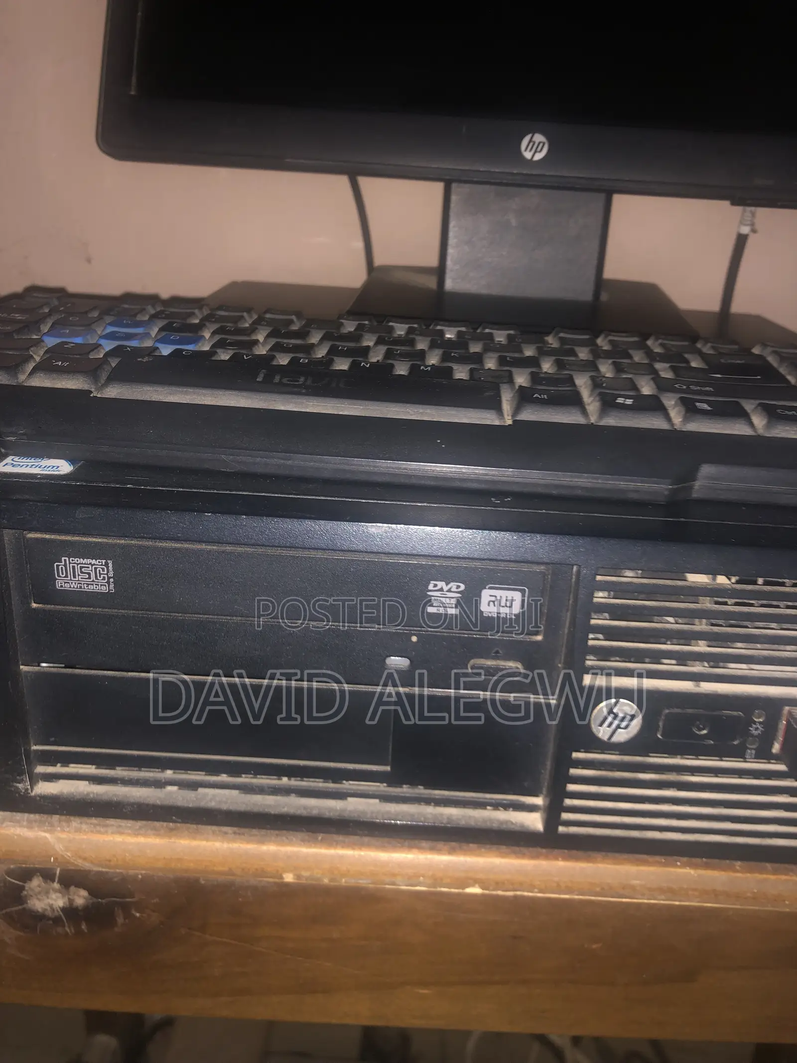 Desktop Computer HP 8GB Intel Pentium HDD 500GB
