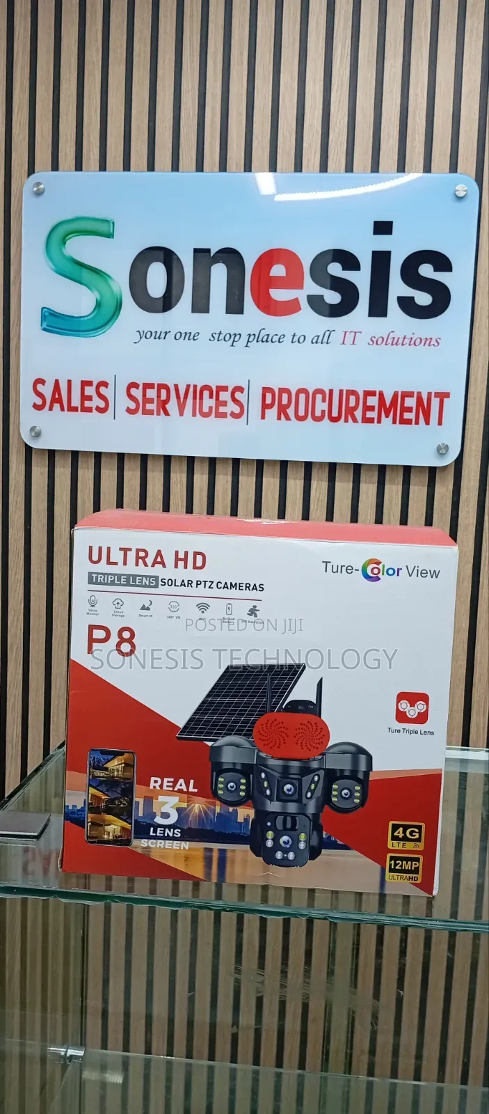 Triple Lens Solar Camera