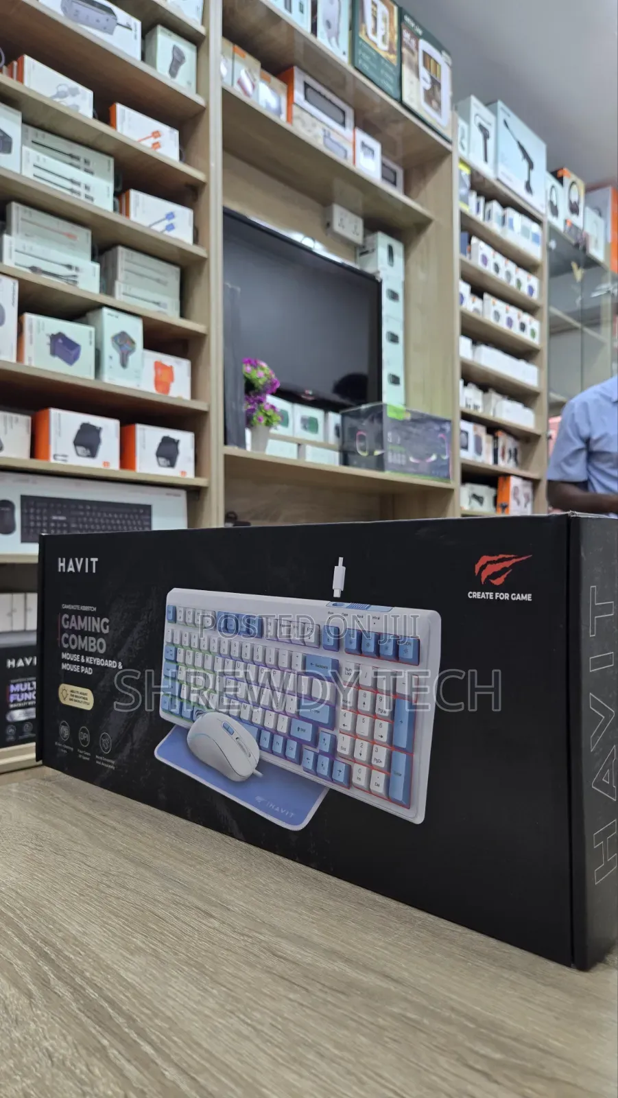 Havit Gaming Combo Mouse Keyboard and Mouse Pad