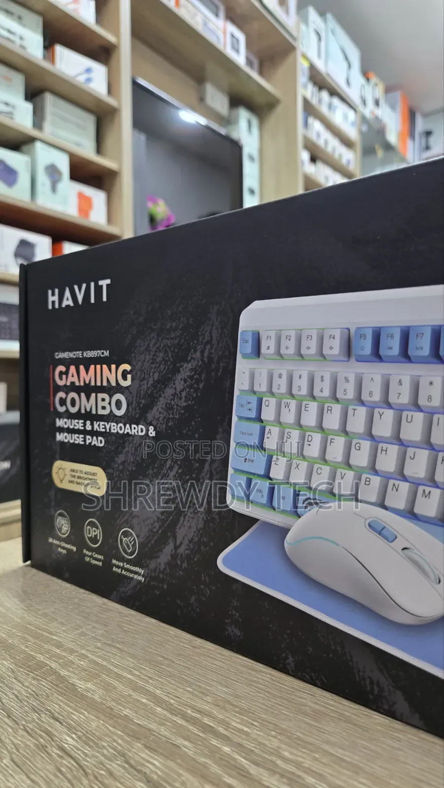 Havit Gaming Combo Mouse Keyboard and Mouse Pad