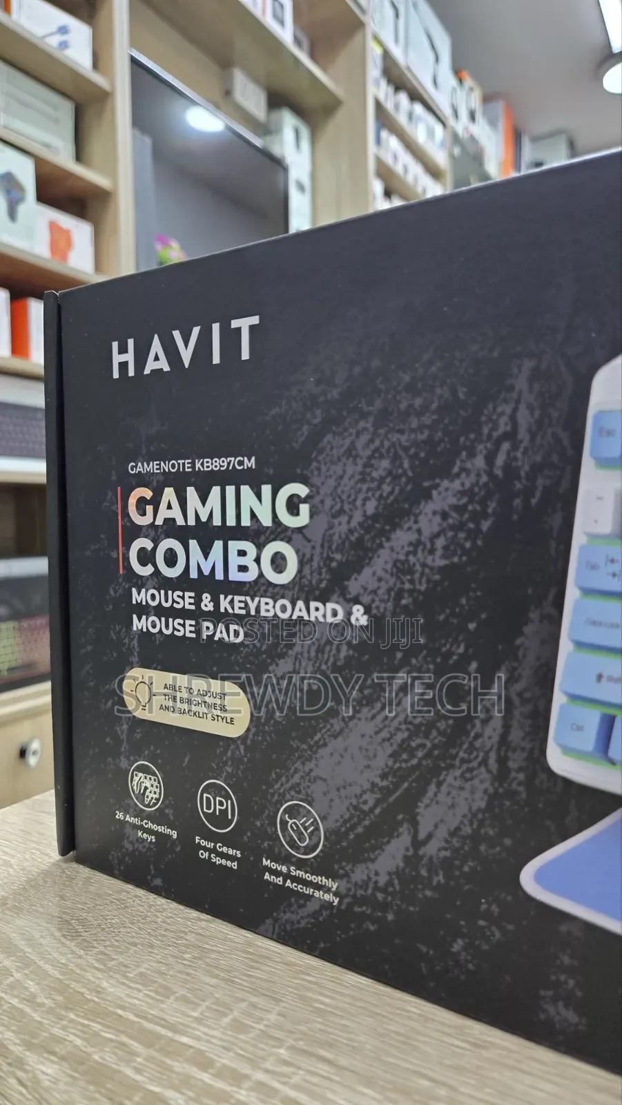 Havit Gaming Combo Mouse Keyboard and Mouse Pad