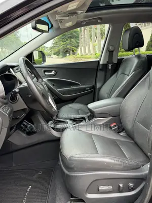 Hyundai Santa Fe Limited w/Saddle Interior 4dr SUV AWD (3.3L 6cyl 6A) Black 