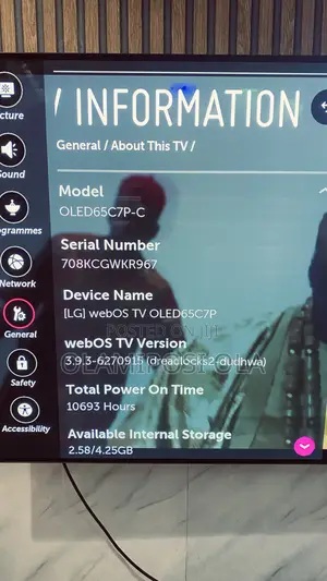 65” LG Oled Full Smart TV