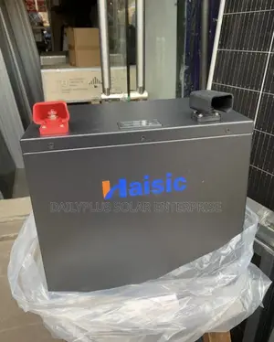New HAISIC 8Kwh 24V Black Solar Lithium Battery