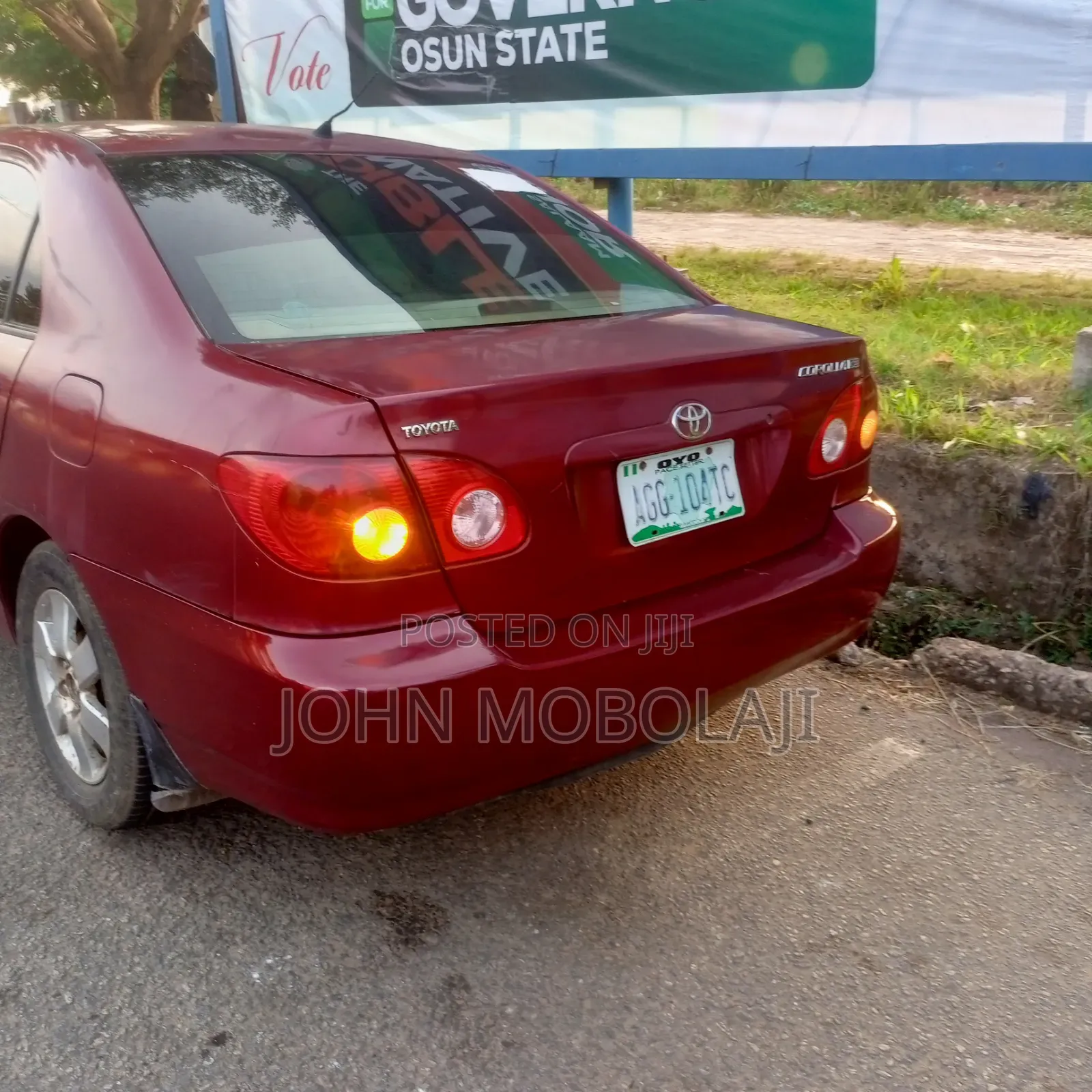 Toyota Corolla 2006 Maroon
