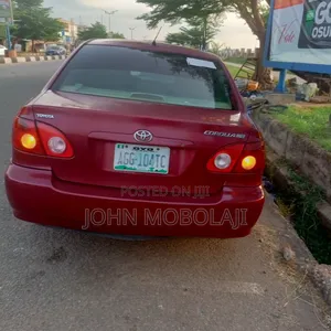 Toyota Corolla 2006 Maroon