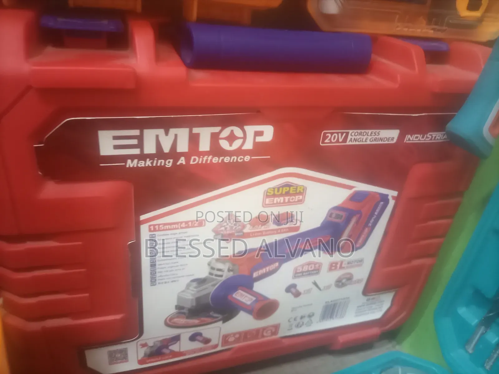 Emtop Angle Grinder