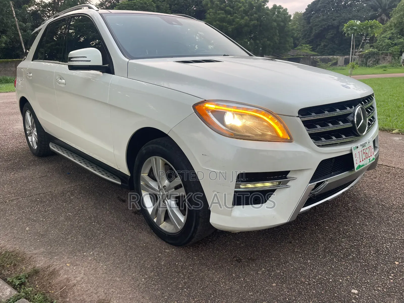 Mercedes-Benz M Class 2014 White