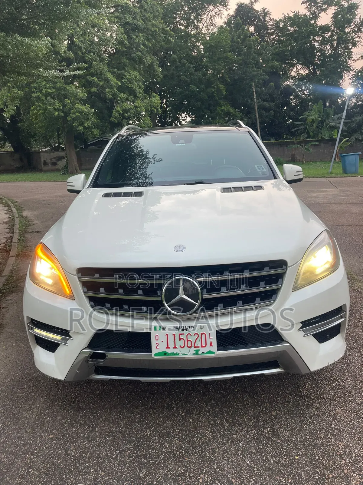 Mercedes-Benz M Class 2014 White