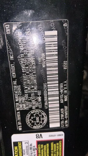Toyota Venza 2013 Black