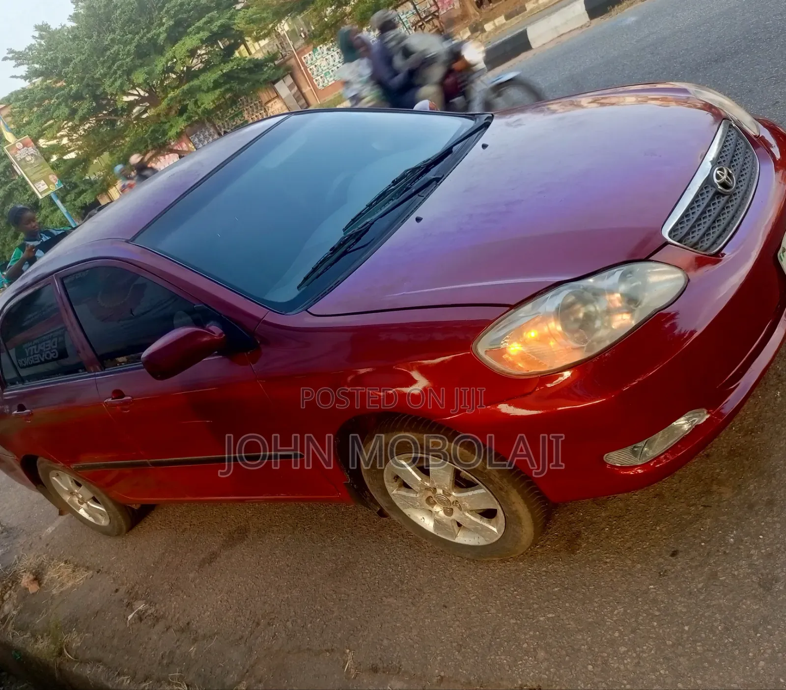 Toyota Corolla 2006 Maroon