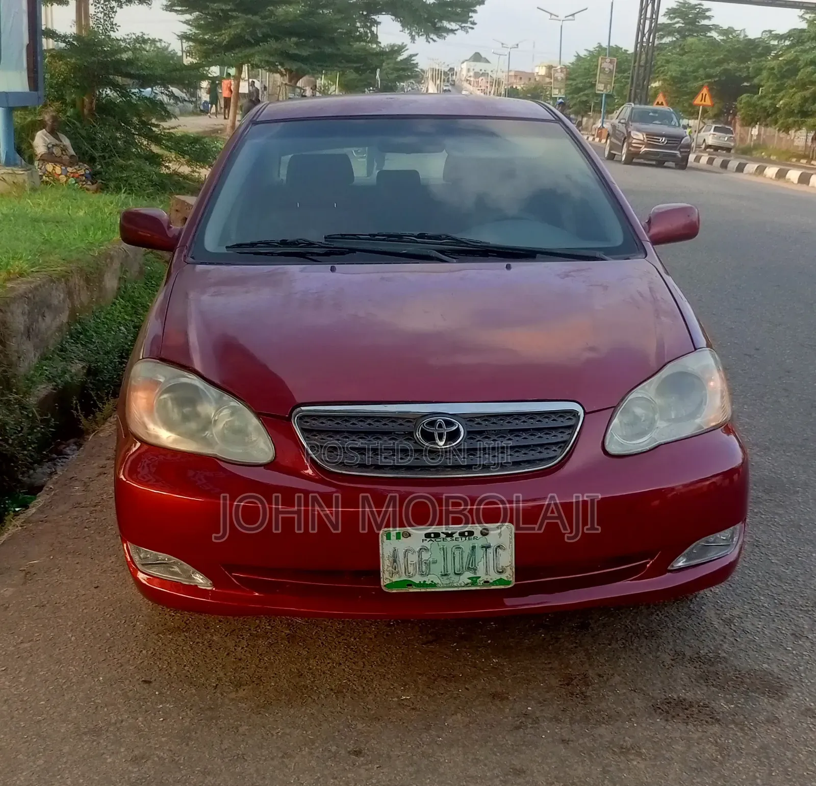 Toyota Corolla 2006 Maroon