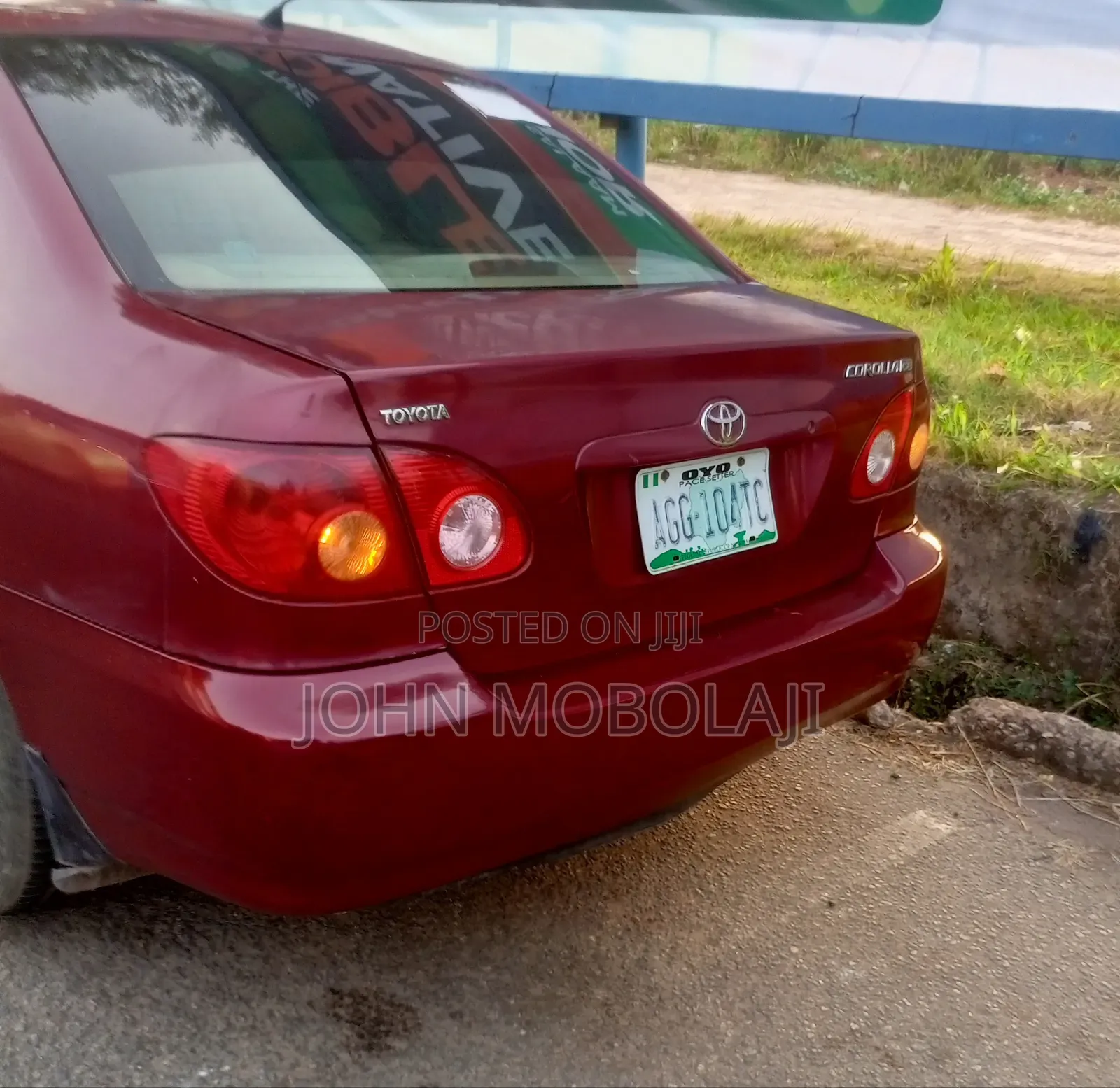 Toyota Corolla 2006 Maroon