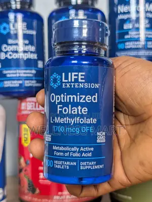 Life Extension Optimized Folate 1700mcg | 5-MTHF | 100 Tabs