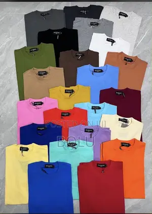 Round Neck(plain and With Design)