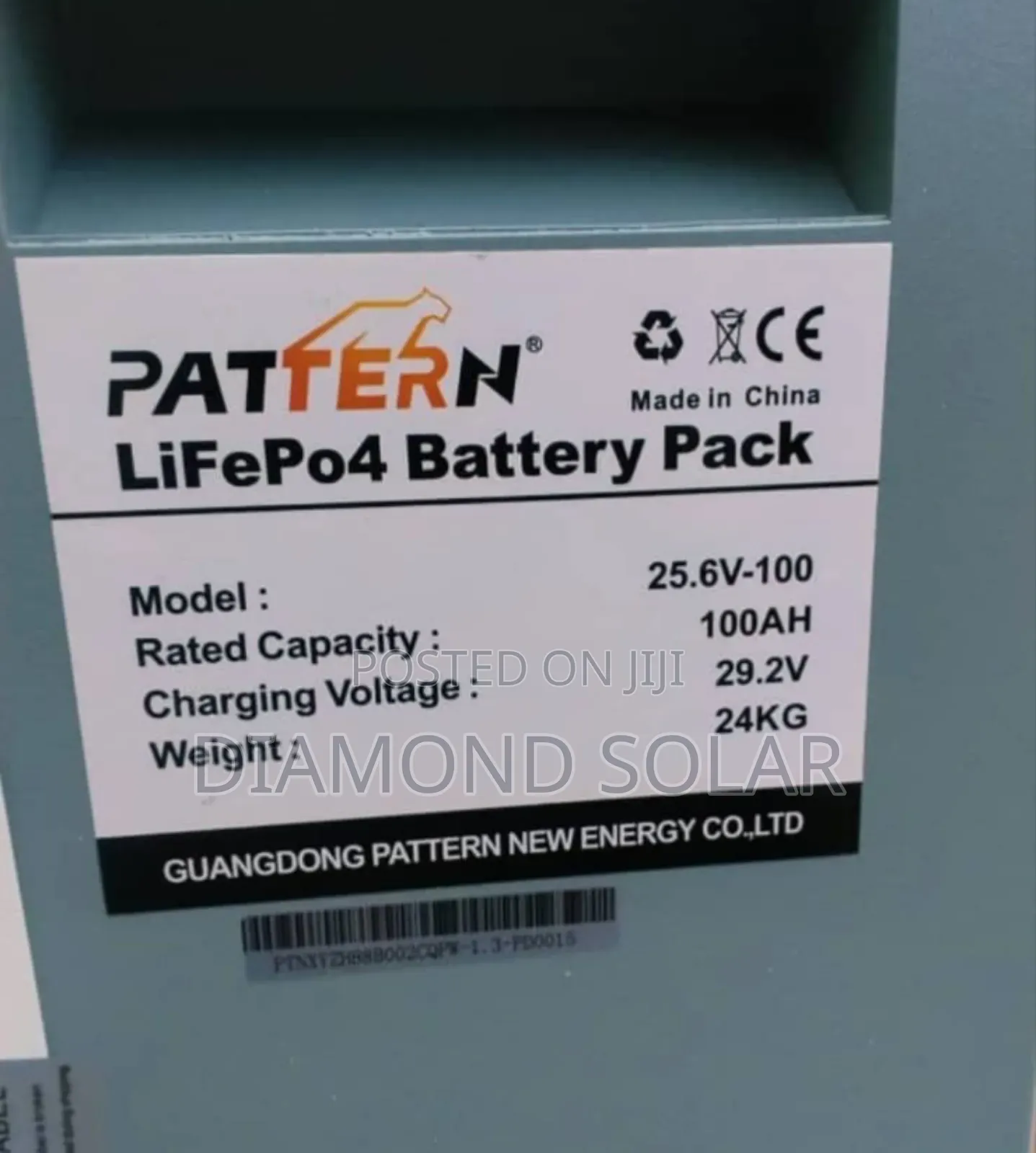 5kwh 24v Pattern Lithium Ion Battery