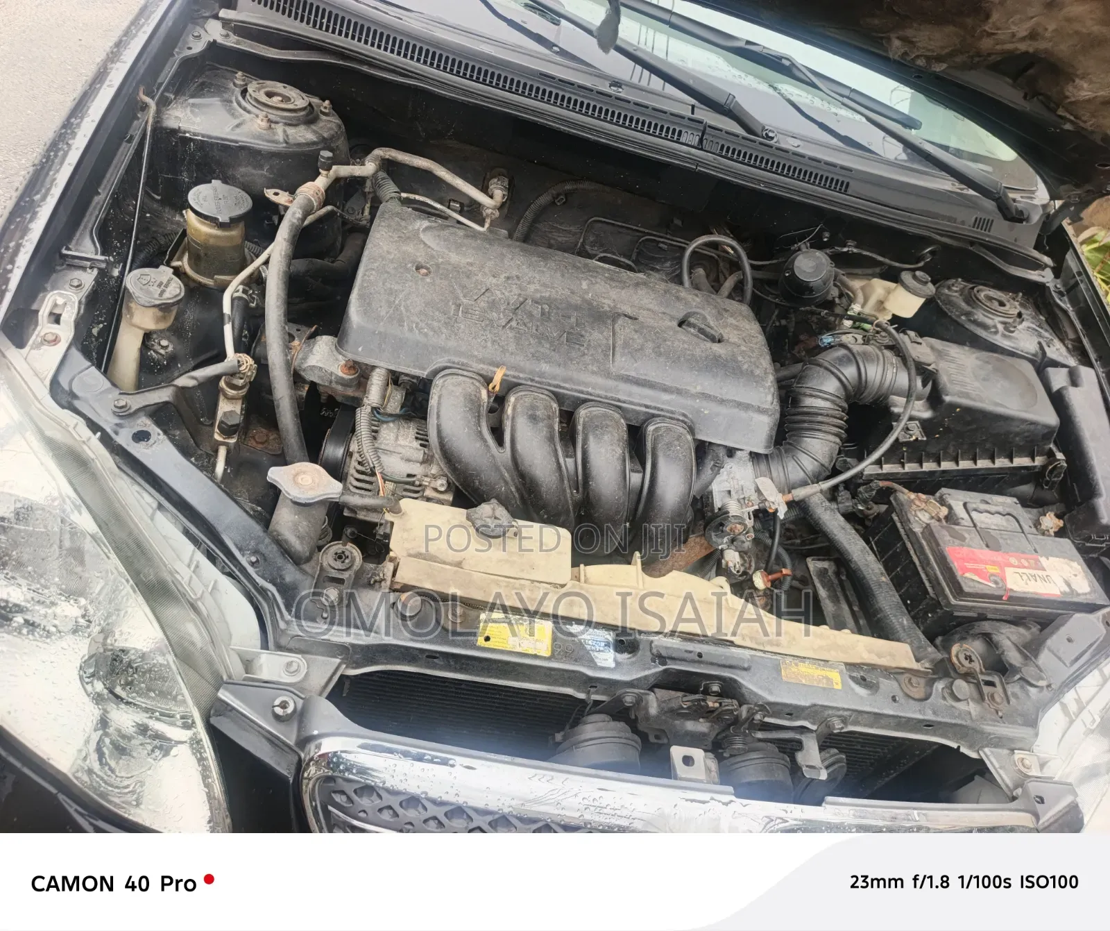 Toyota Corolla 2004 Black