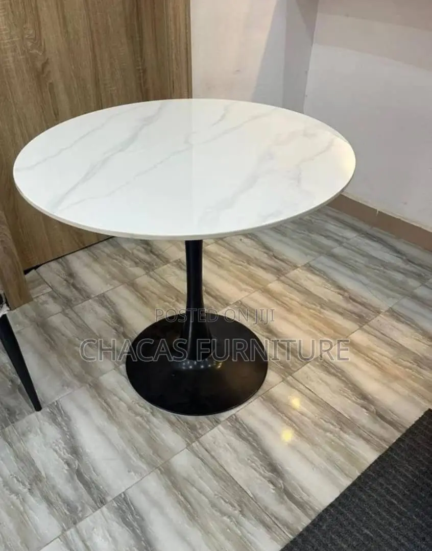Premium Marble-Top Dining Cafe Table