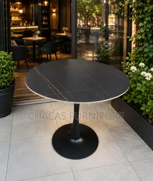 Premium Marble-Top Dining Cafe Table