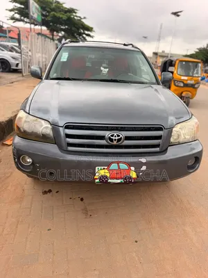 Toyota Highlander V6 2006 Blue