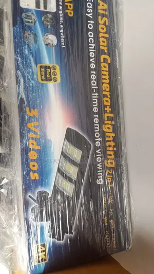 Solar Street With Camera