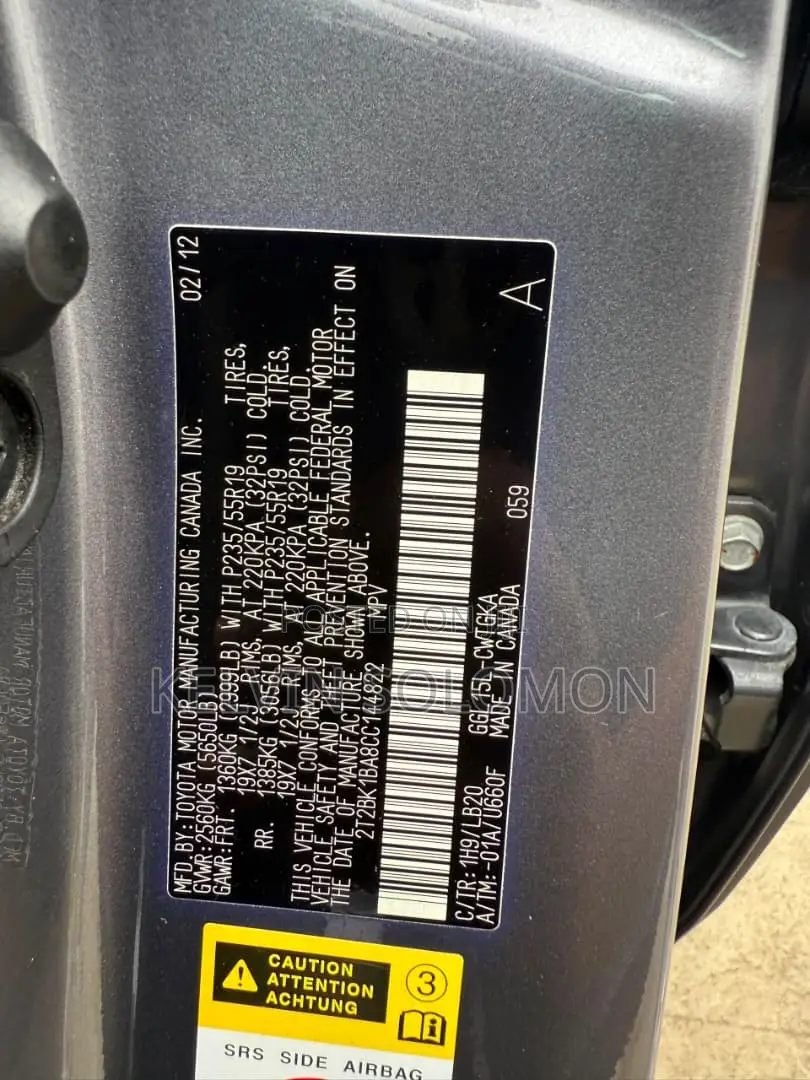 Lexus RX 350 AWD 2012 Gray